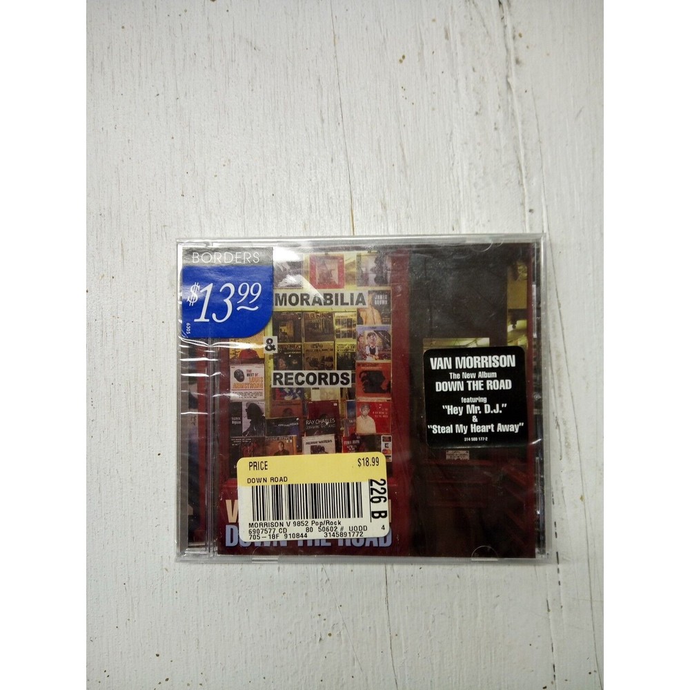 Van Morrison Down the Road-2002 Complete CD Package w Playlist Booklet
